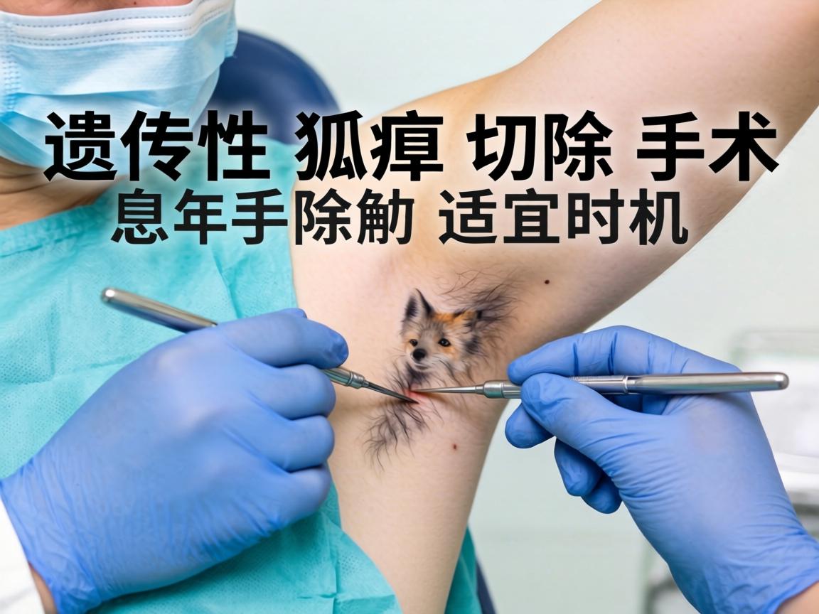 遗传性狐臭手术年龄解析，遗传性狐臭切除手术的适宜时机