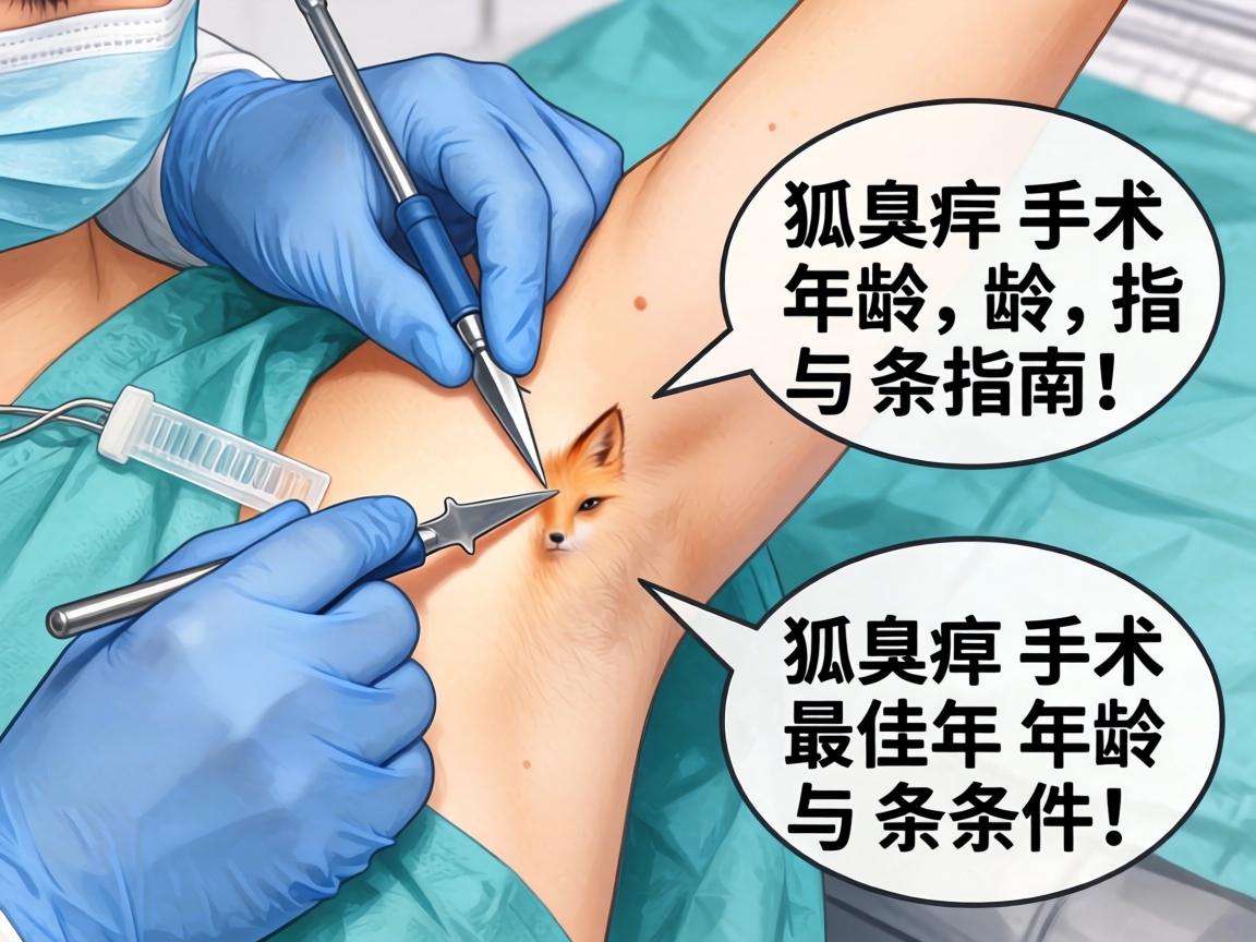 狐臭手术年龄指南，解析狐臭手术最佳年龄与条件