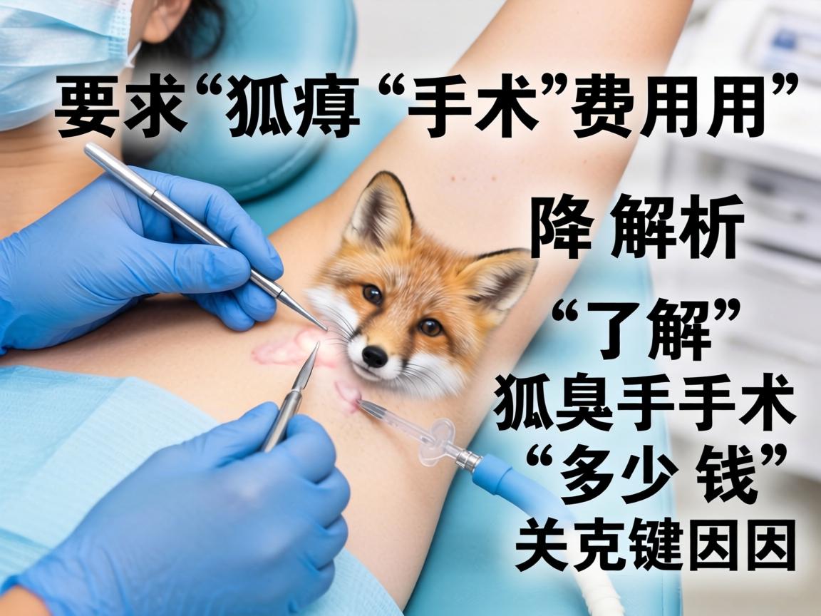 狐臭手术费用解析，了解狐臭手术多少钱的关键因素