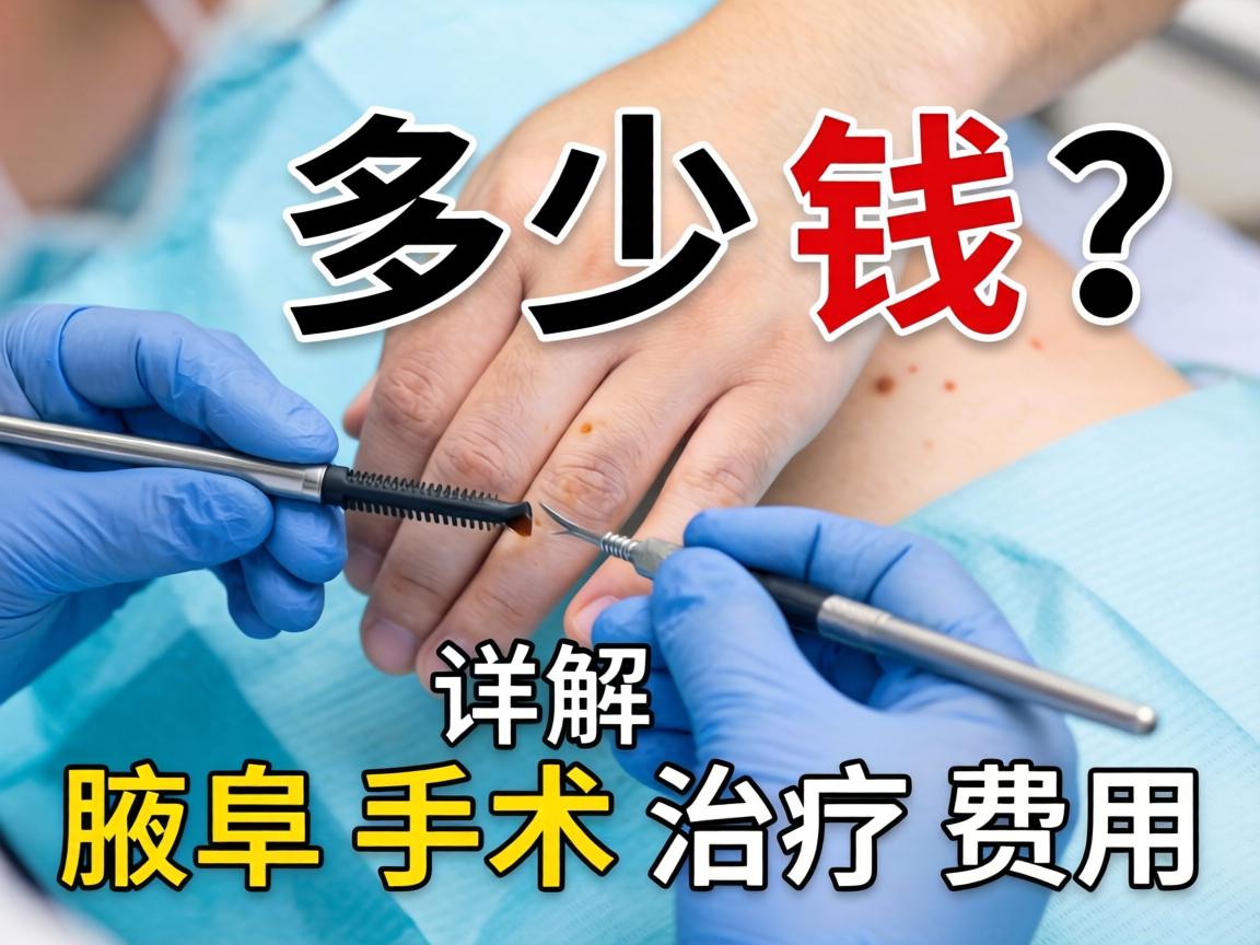 腋臭手术多少钱？详解腋臭手术治疗费用