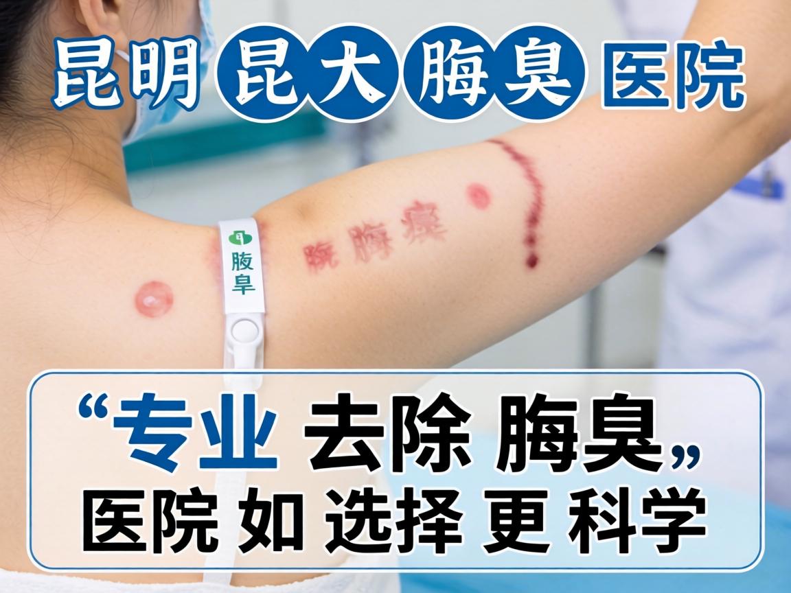 昆明昆大腋臭医院解析，专业去除腋臭，医院如何选择更科学
