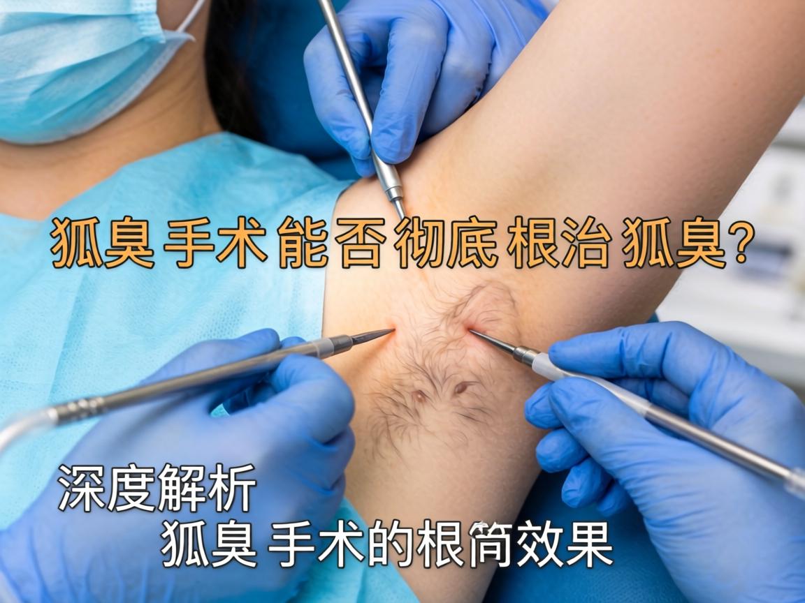 狐臭手术能否彻底根治狐臭？深度解析狐臭手术的根治效果