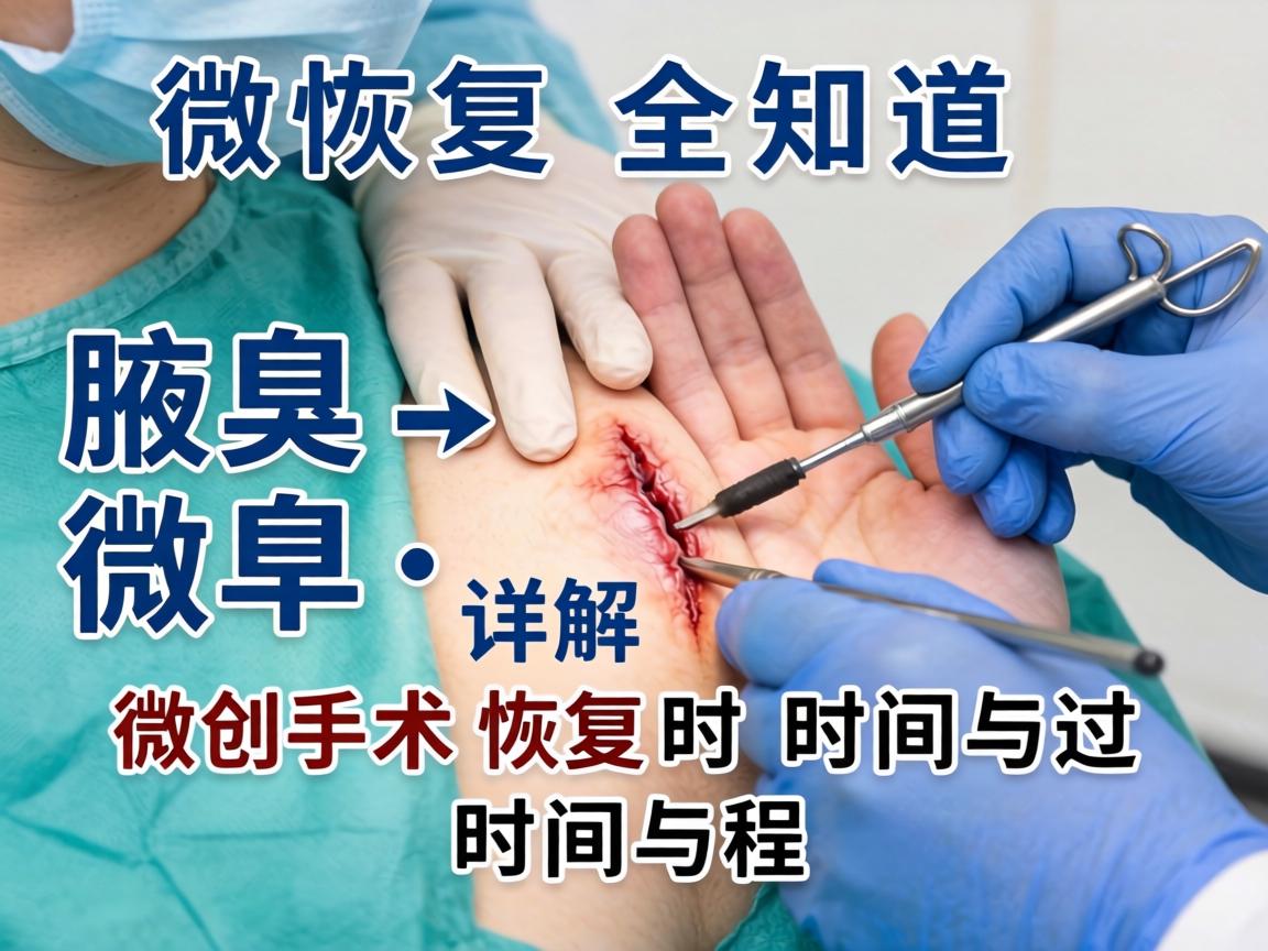 腋臭微创手术恢复全知道，详解微创手术恢复时间与过程