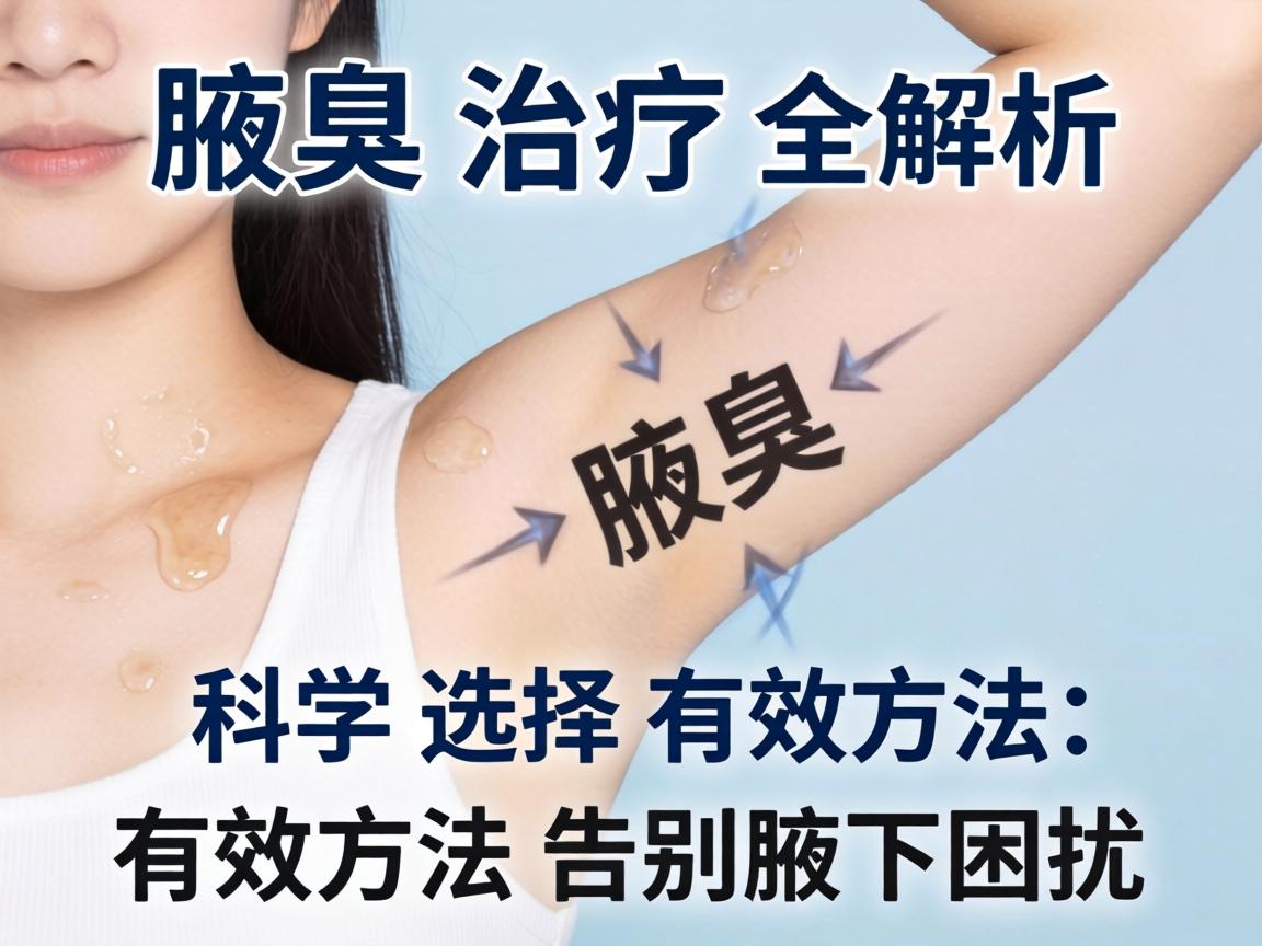 腋臭治疗全解析，科学选择有效方法，有效方法告别腋下困扰