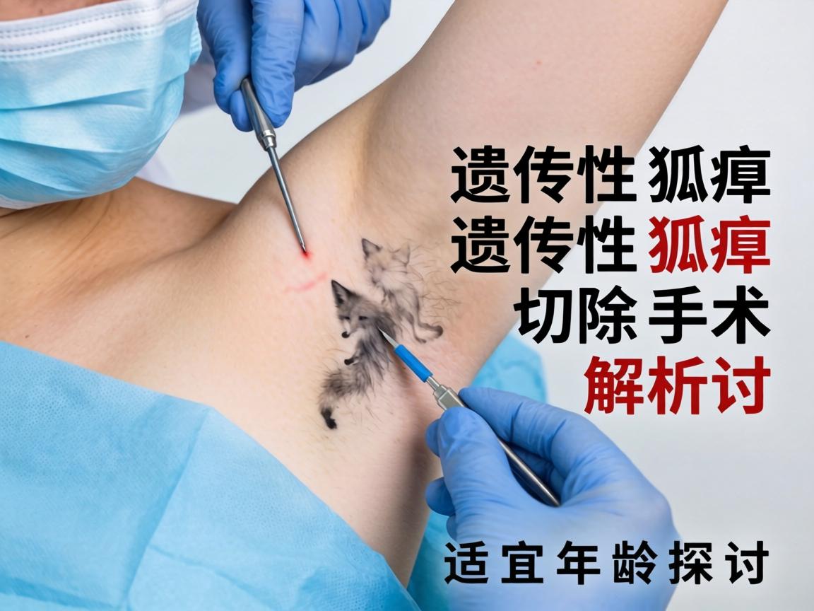 遗传性狐臭手术解析，遗传性狐臭切除手术的适宜年龄探讨