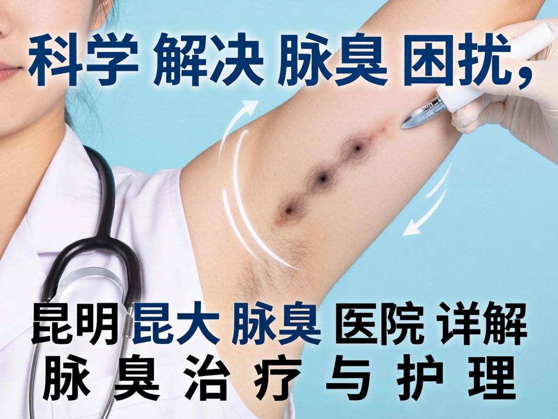 科学解决腋臭困扰，昆明昆大腋臭医院详解腋臭治疗与护理