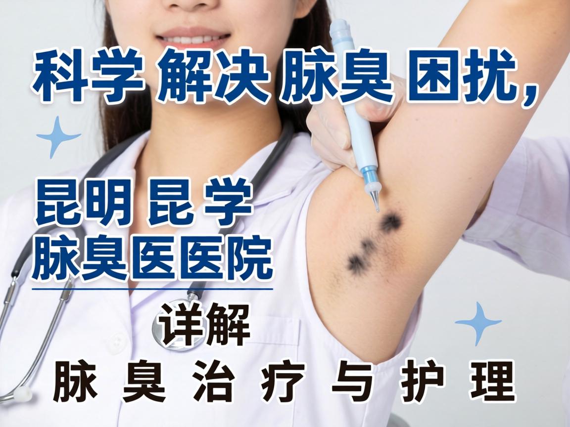 科学解决腋臭困扰，昆明昆大腋臭医院详解腋臭治疗与护理