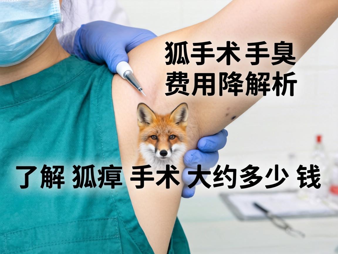 狐臭手术费用解析，了解狐臭手术大约多少钱