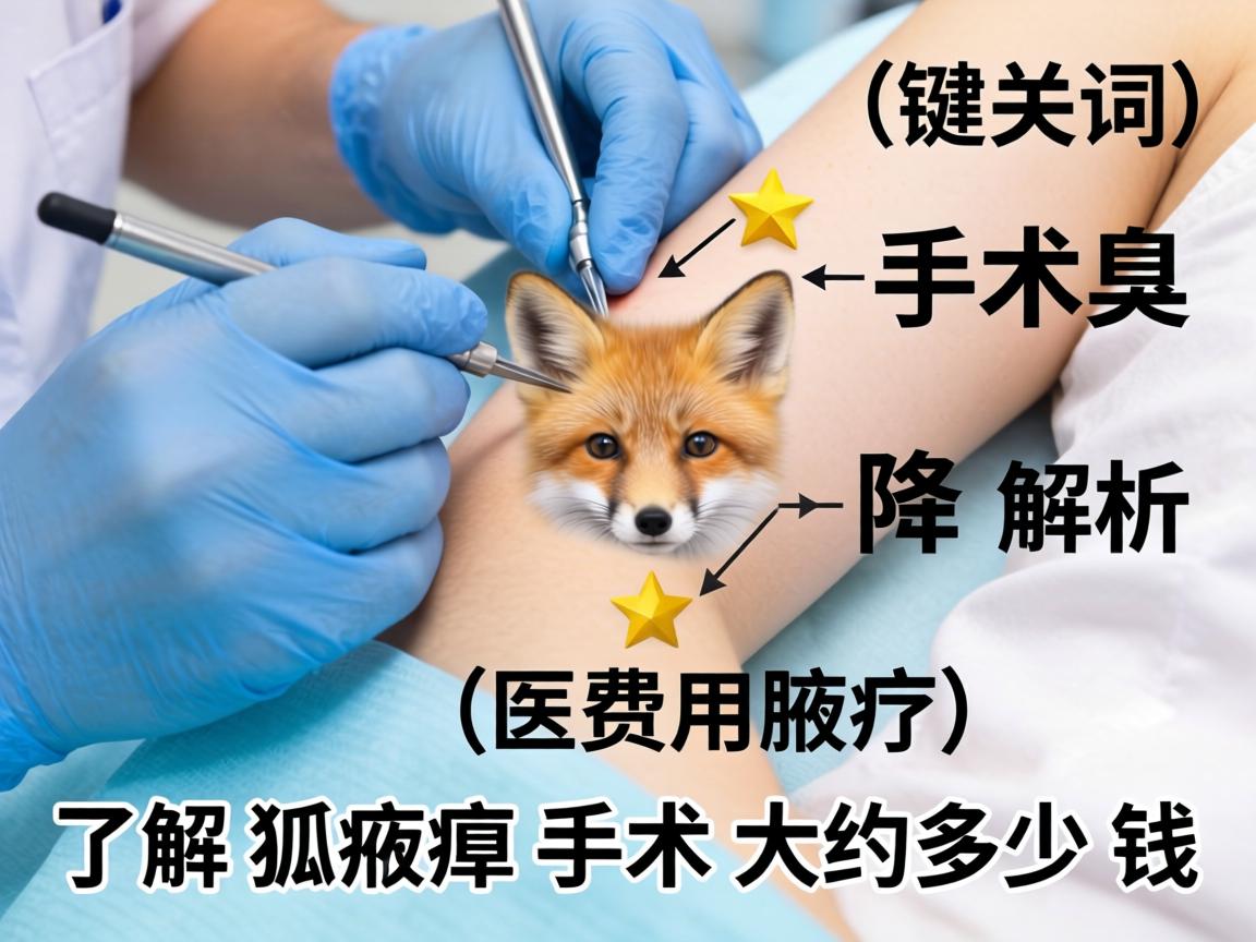 狐臭手术费用解析，了解狐臭手术大约多少钱