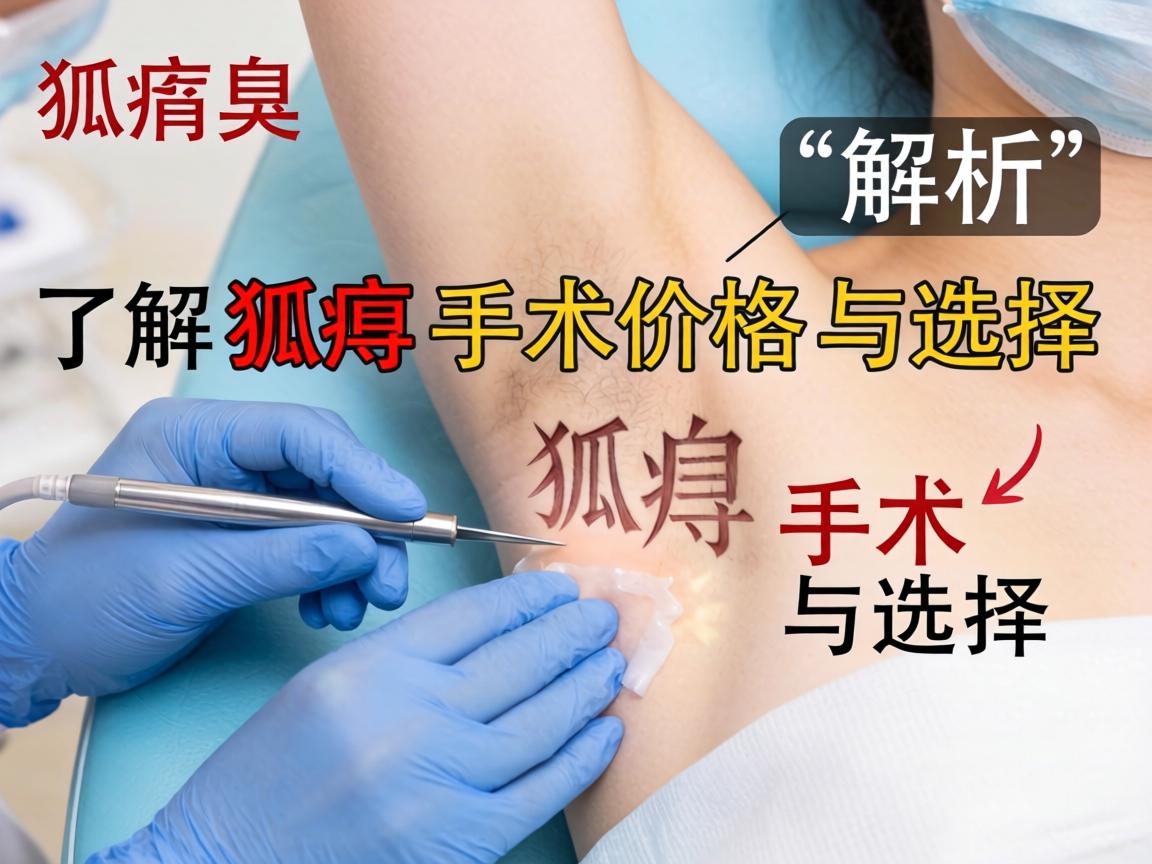 狐臭手术价格解析，了解狐臭手术价格与选择