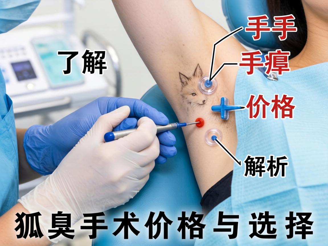 狐臭手术价格解析，了解狐臭手术价格与选择