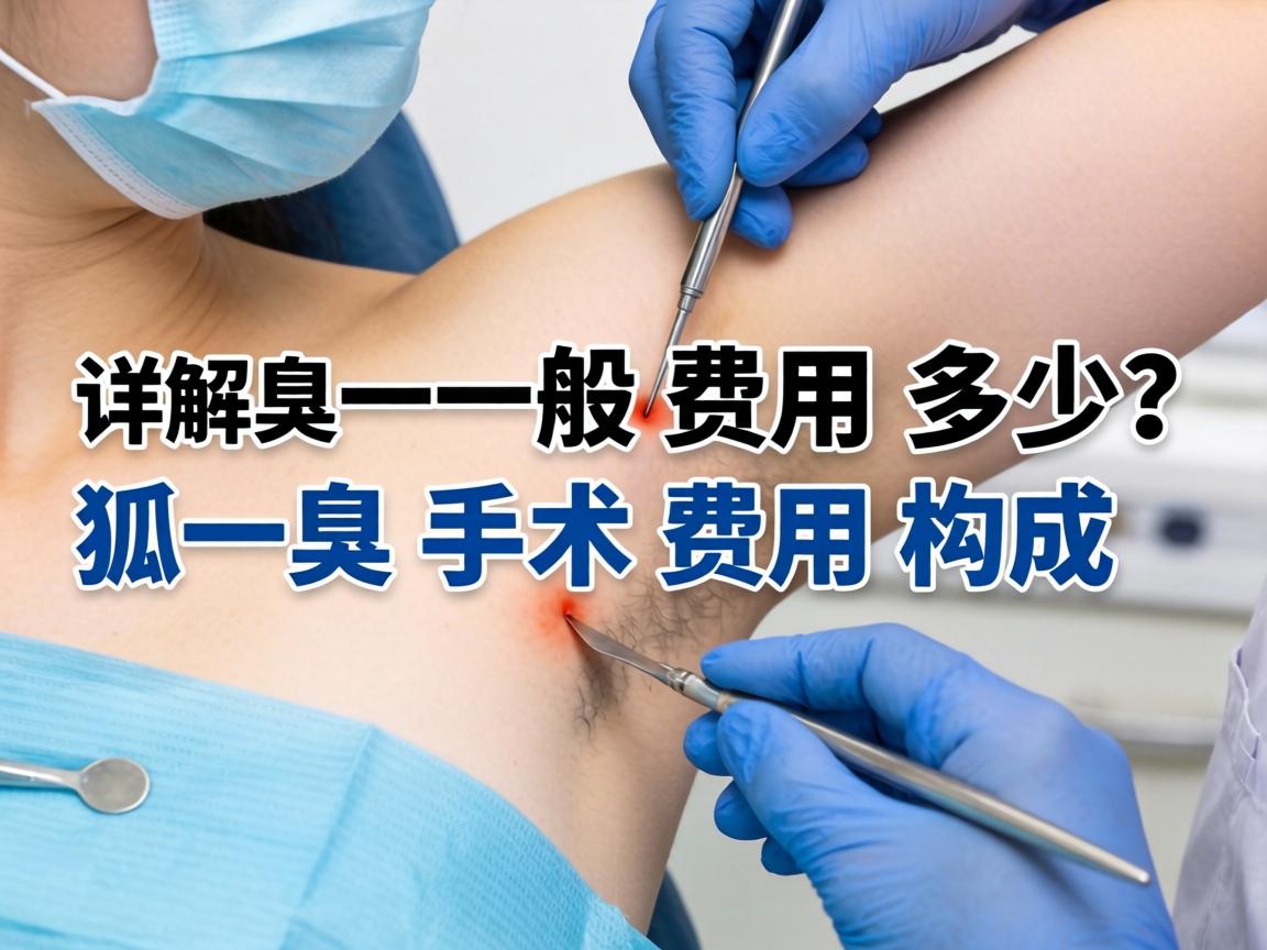 狐臭手术一般费用多少？详解狐臭手术费用构成