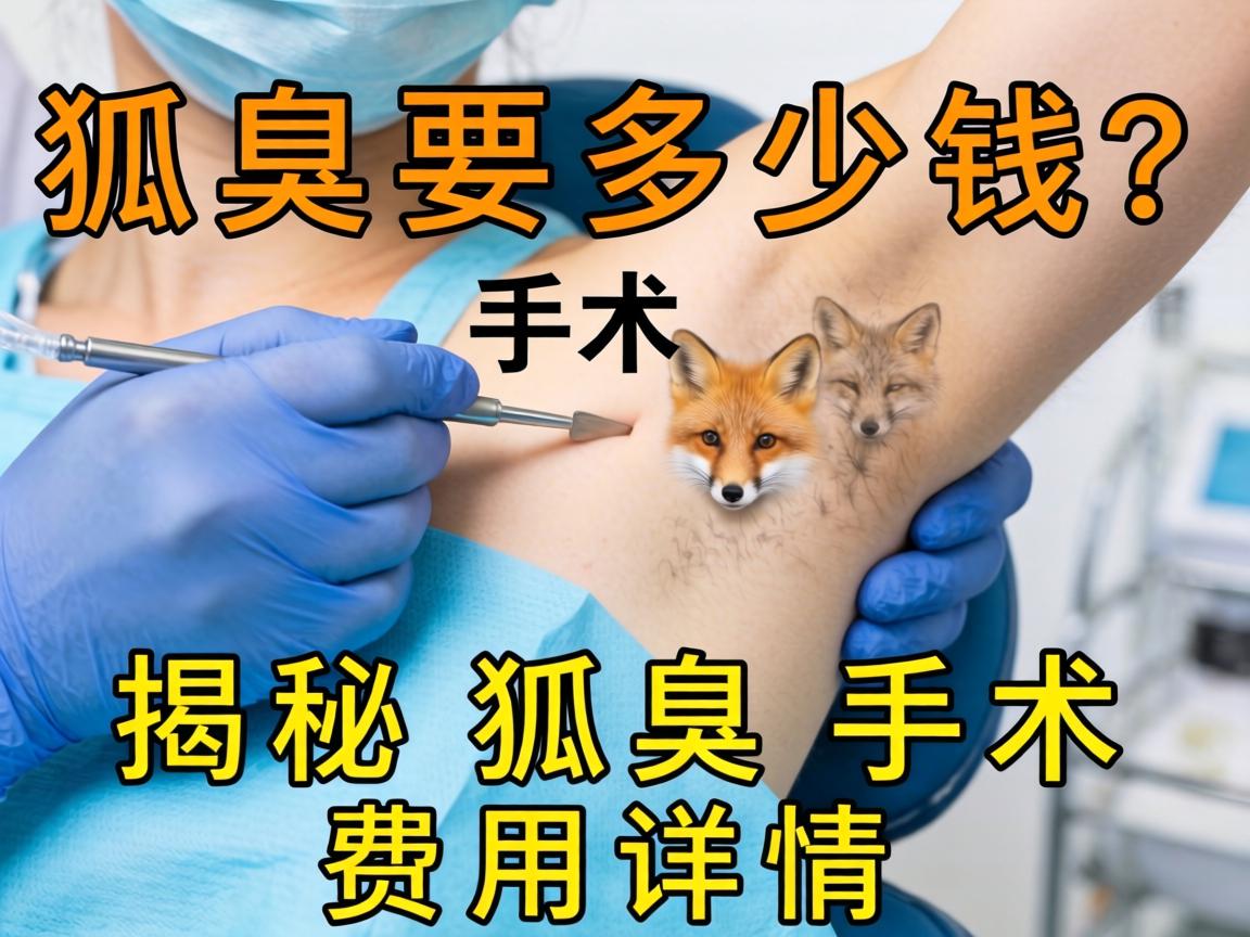 狐臭手术要多少钱？揭秘狐臭手术费用详情