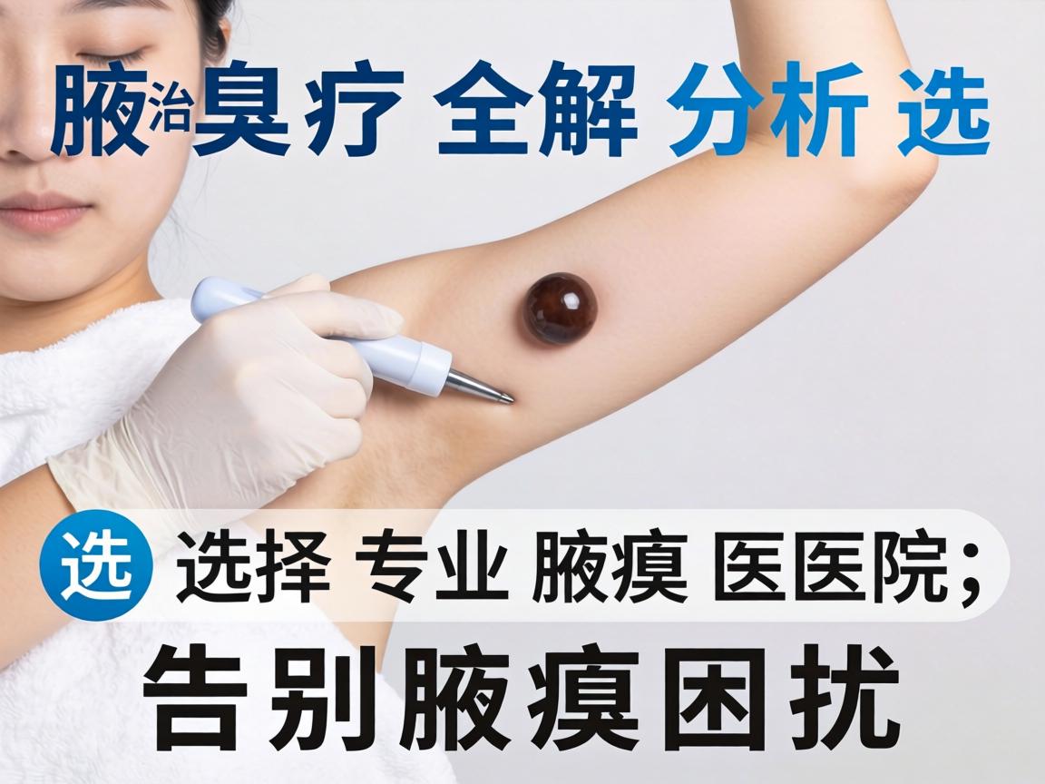 腋臭治疗全解析，选择专业腋臭医院，告别腋臭困扰