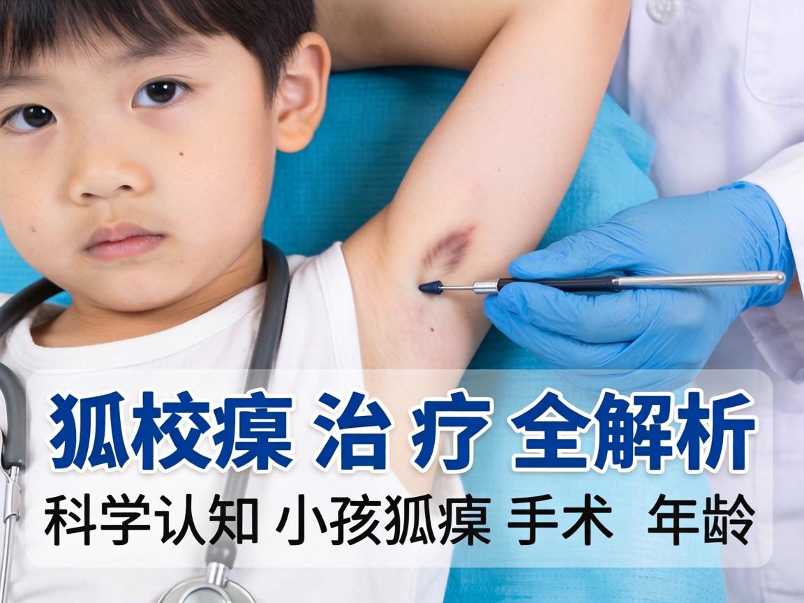 小孩狐臭治疗全解析，科学认知小孩狐臭手术年龄