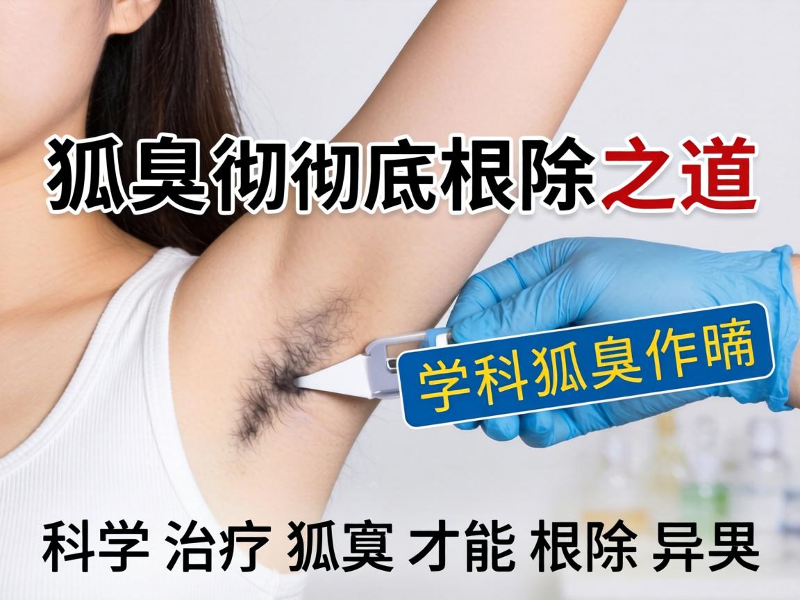 狐臭彻底根除之道，科学治疗狐臭才能根除异味