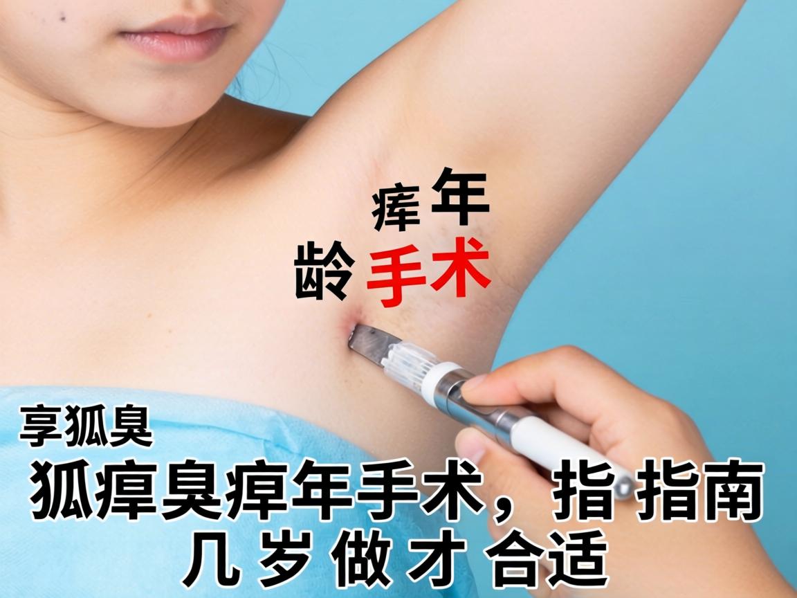 狐臭手术年龄指南，解析狐臭手术几岁做才合适