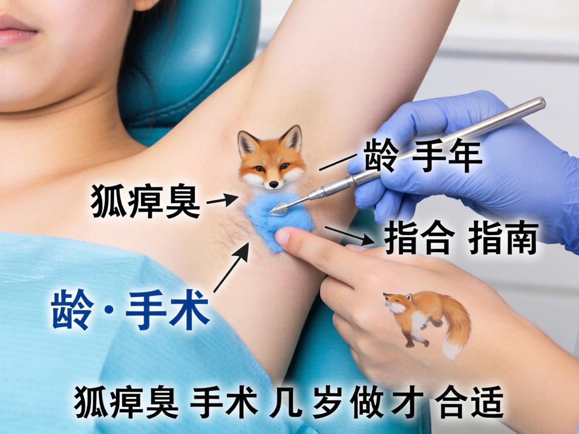 狐臭手术年龄指南，解析狐臭手术几岁做才合适