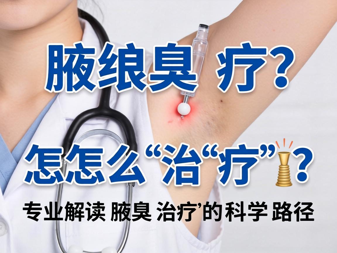腋臭怎么治疗？专业解读腋臭治疗的科学路径