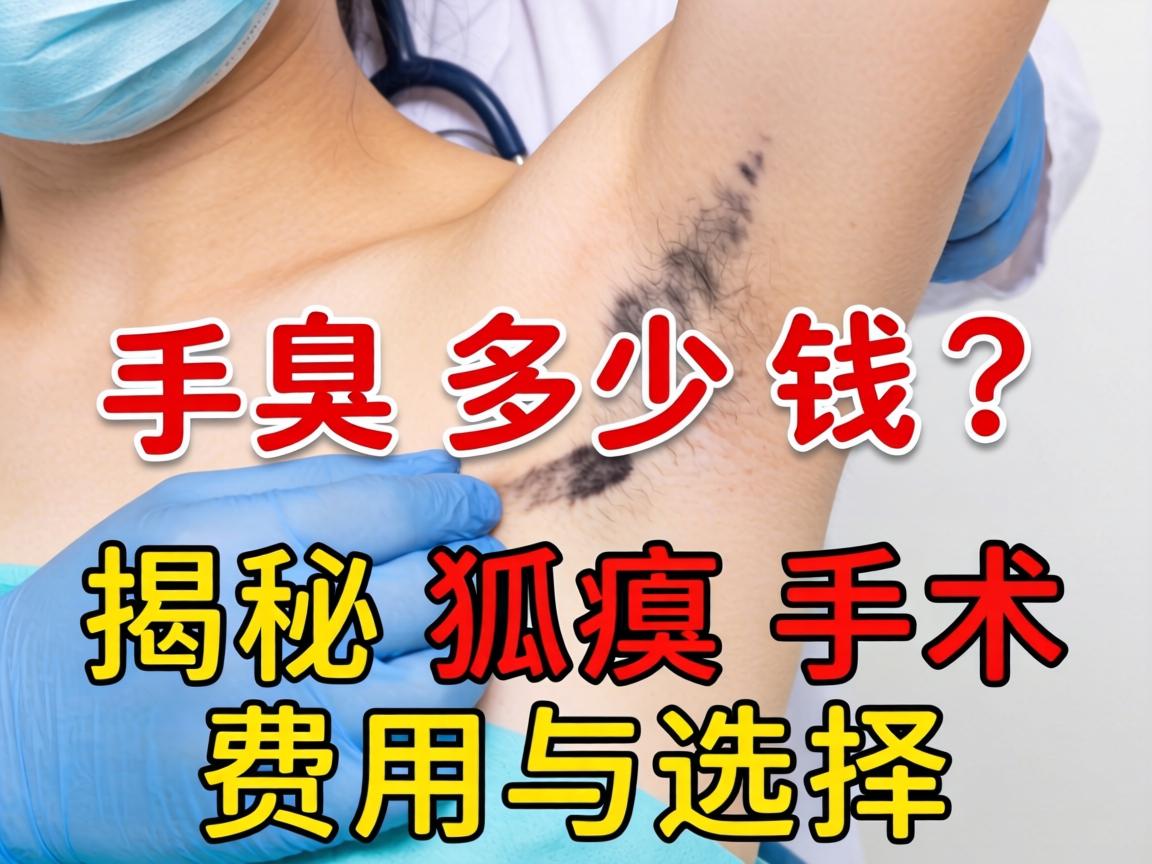 狐臭手术多少钱？揭秘狐臭手术费用与选择