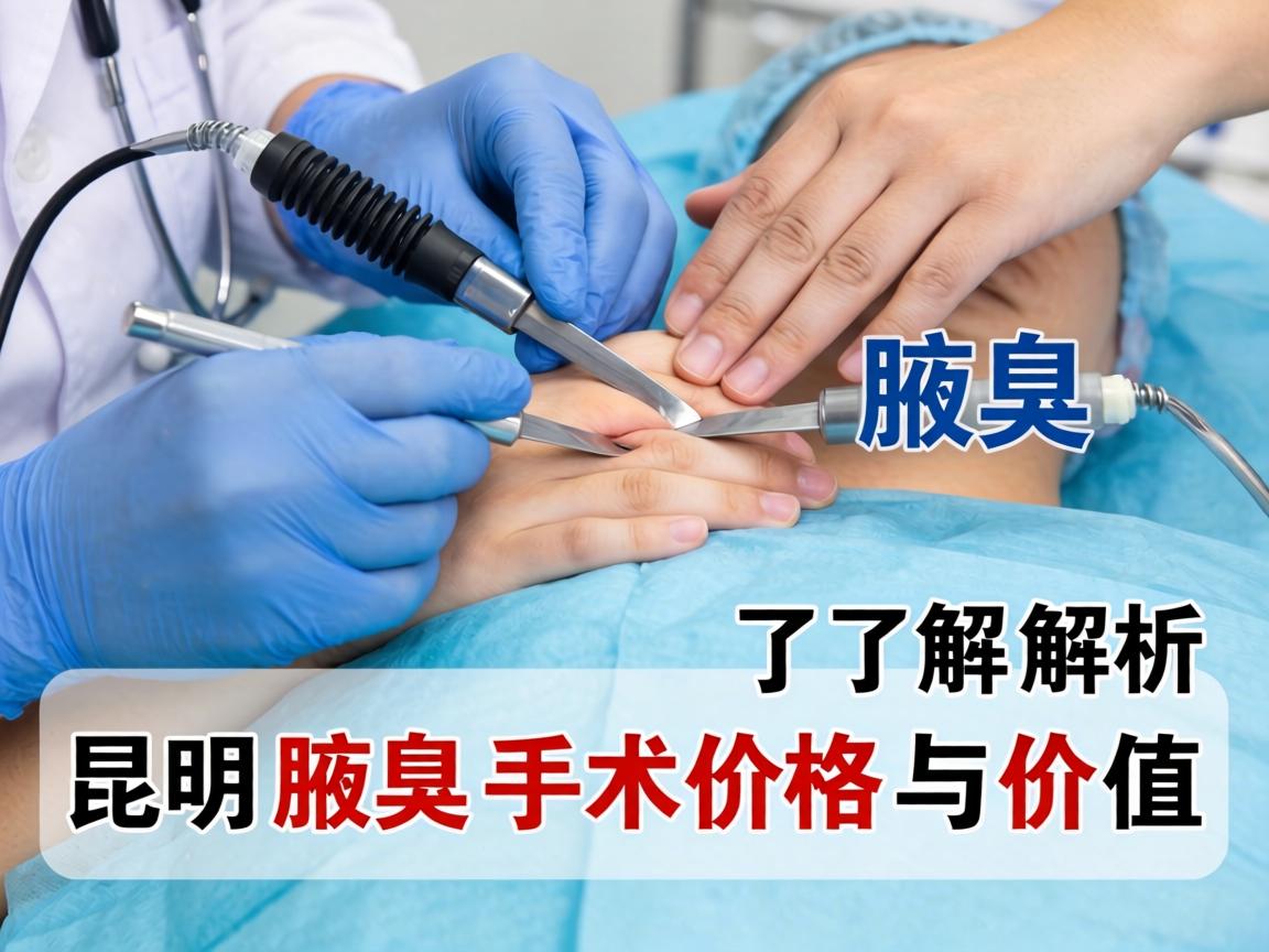 腋臭手术价格解析，了解昆明腋臭手术价格与价值
