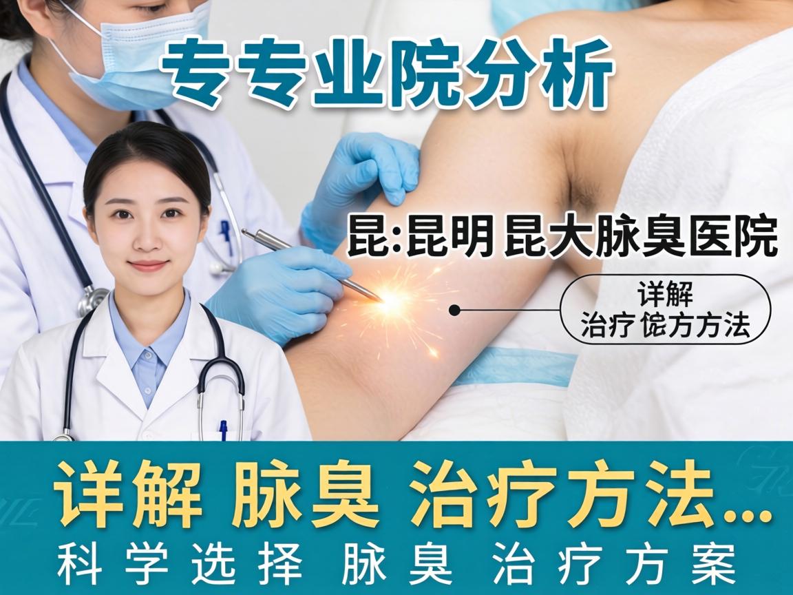 专业解析，昆明昆大腋臭医院详解腋臭治疗方法，科学选择腋臭治疗方案