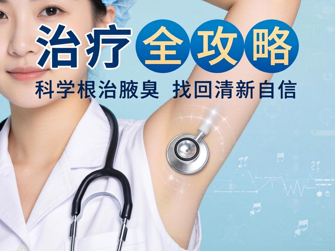 腋臭治疗全攻略，科学根治腋臭，找回清新自信