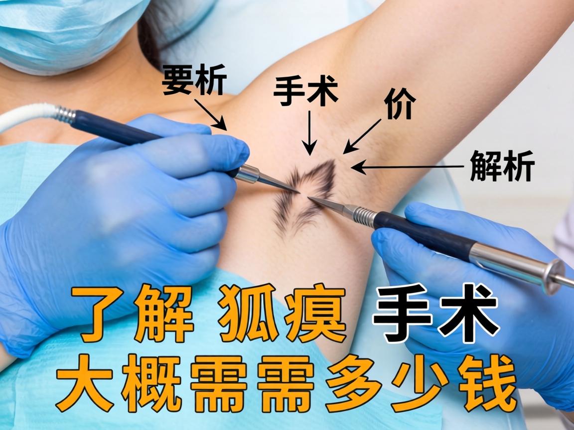 狐臭手术价格解析，了解狐臭手术大概需要多少钱