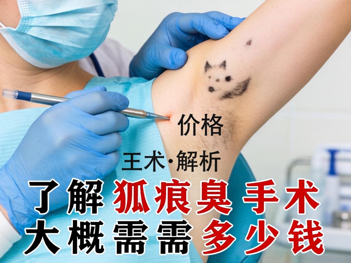 狐臭手术价格解析，了解狐臭手术大概需要多少钱