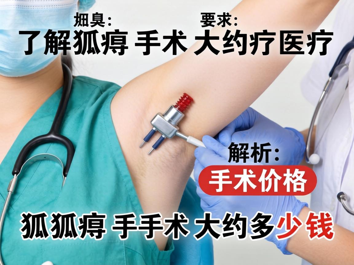 狐臭手术价格解析，了解狐臭手术大约多少钱