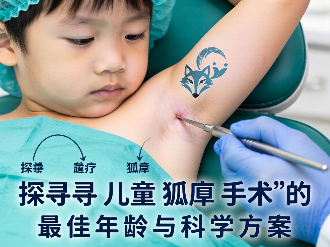 儿童狐臭手术，探寻儿童狐臭手术的最佳年龄与科学方案
