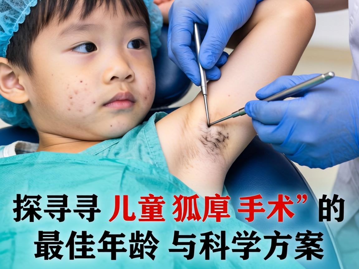 儿童狐臭手术，探寻儿童狐臭手术的最佳年龄与科学方案
