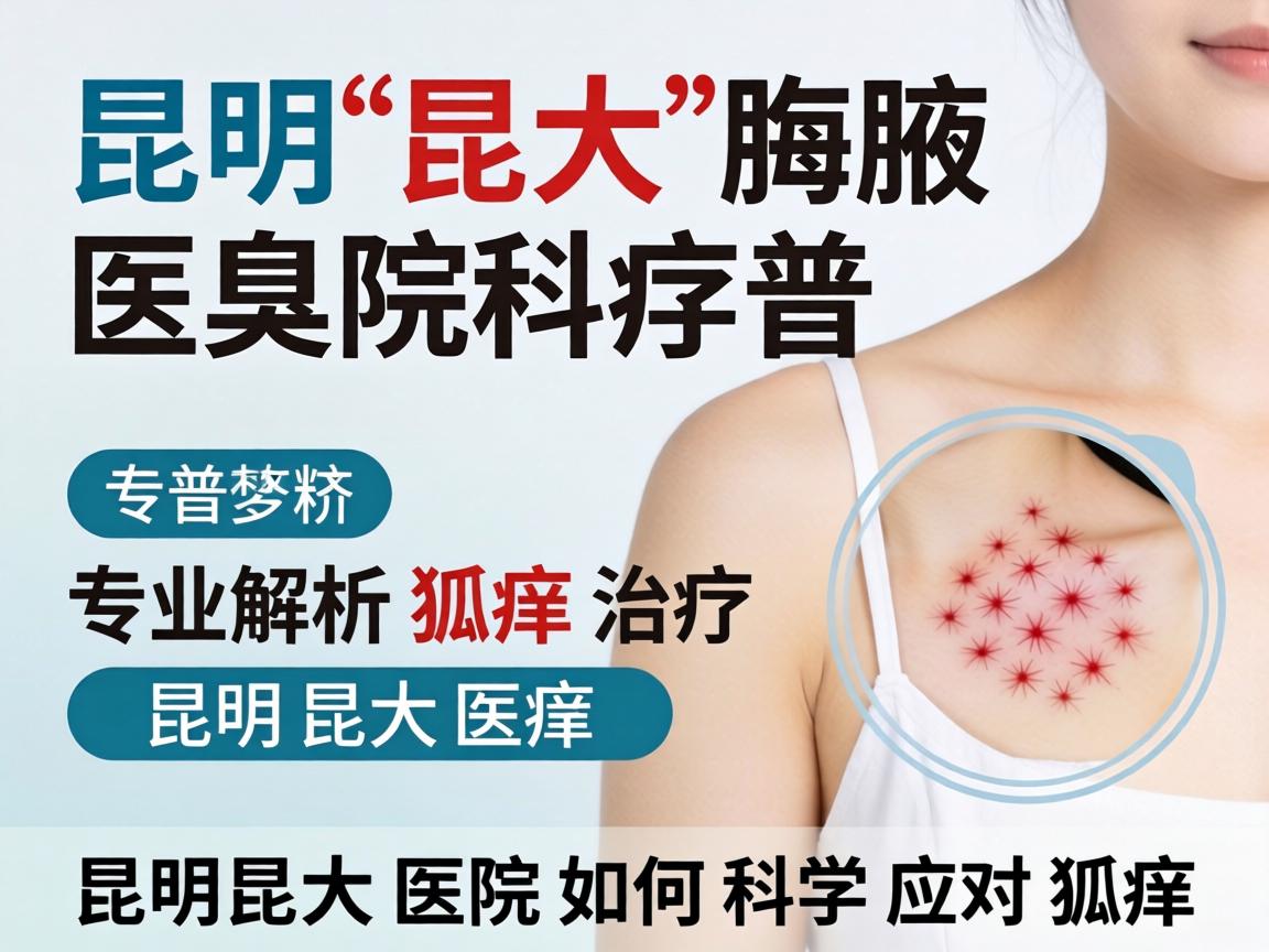 昆明昆大腋臭医院科普，专业解析狐臭治疗，昆明昆大医院如何科学应对狐臭