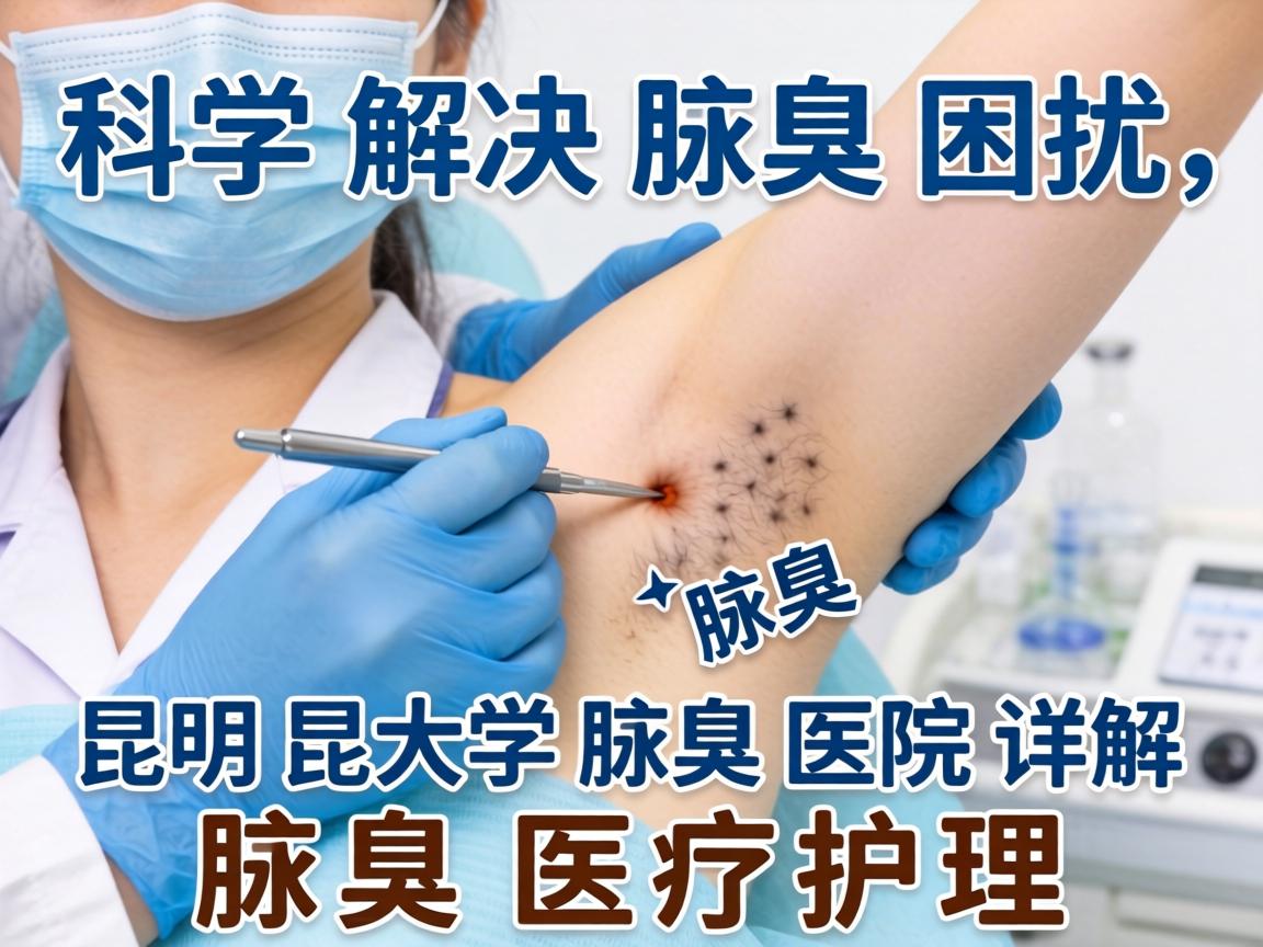 科学解决腋臭困扰，昆明昆大腋臭医院详解腋臭医疗护理