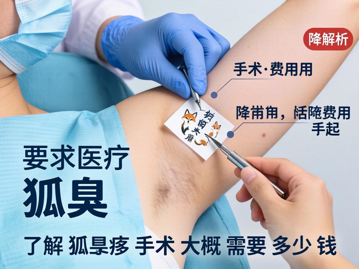 狐臭手术费用解析，了解狐臭手术大概需要多少钱