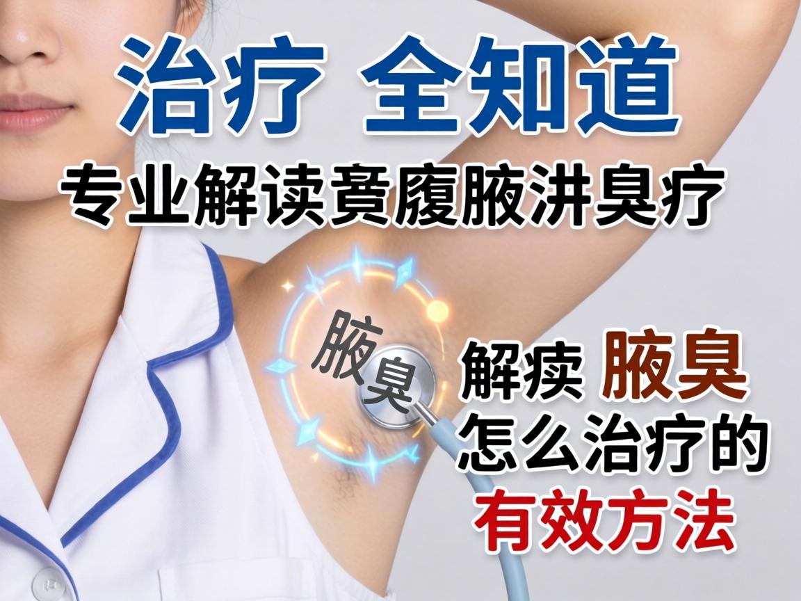 腋臭治疗全知道，专业解读腋臭怎么治疗的有效方法