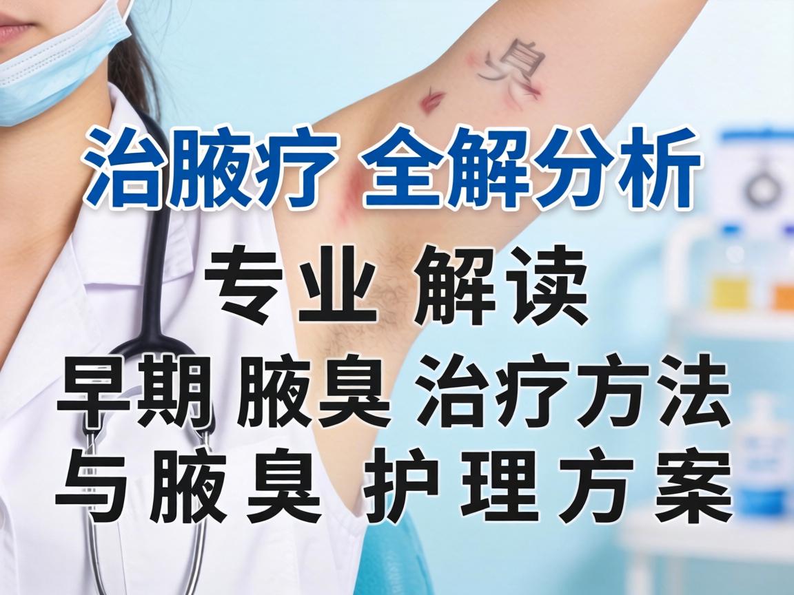 腋臭治疗全解析，专业解读早期腋臭治疗方法与腋臭护理方案