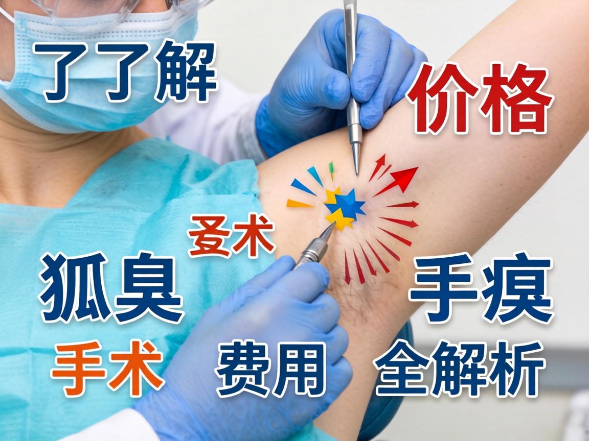 了解狐臭手术价格 狐臭手术费用全解析