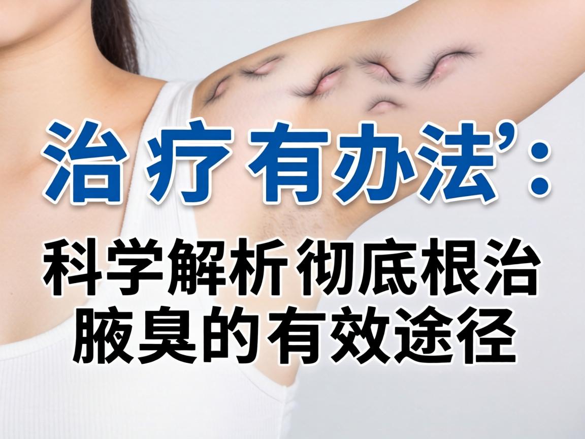 腋臭治疗有办法，科学解析彻底根治腋臭的有效途径