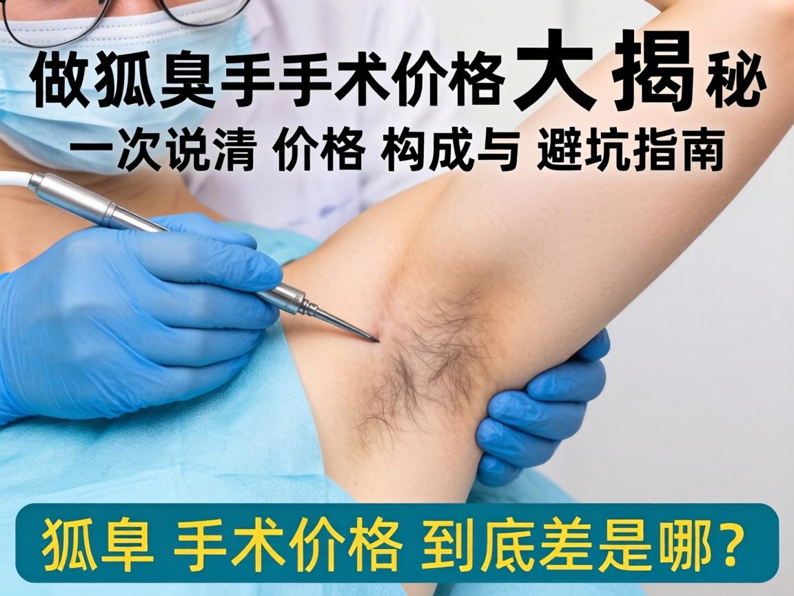 做狐臭手术价格大揭秘，一次说清价格构成与避坑指南，狐臭手术价格到底差在哪？