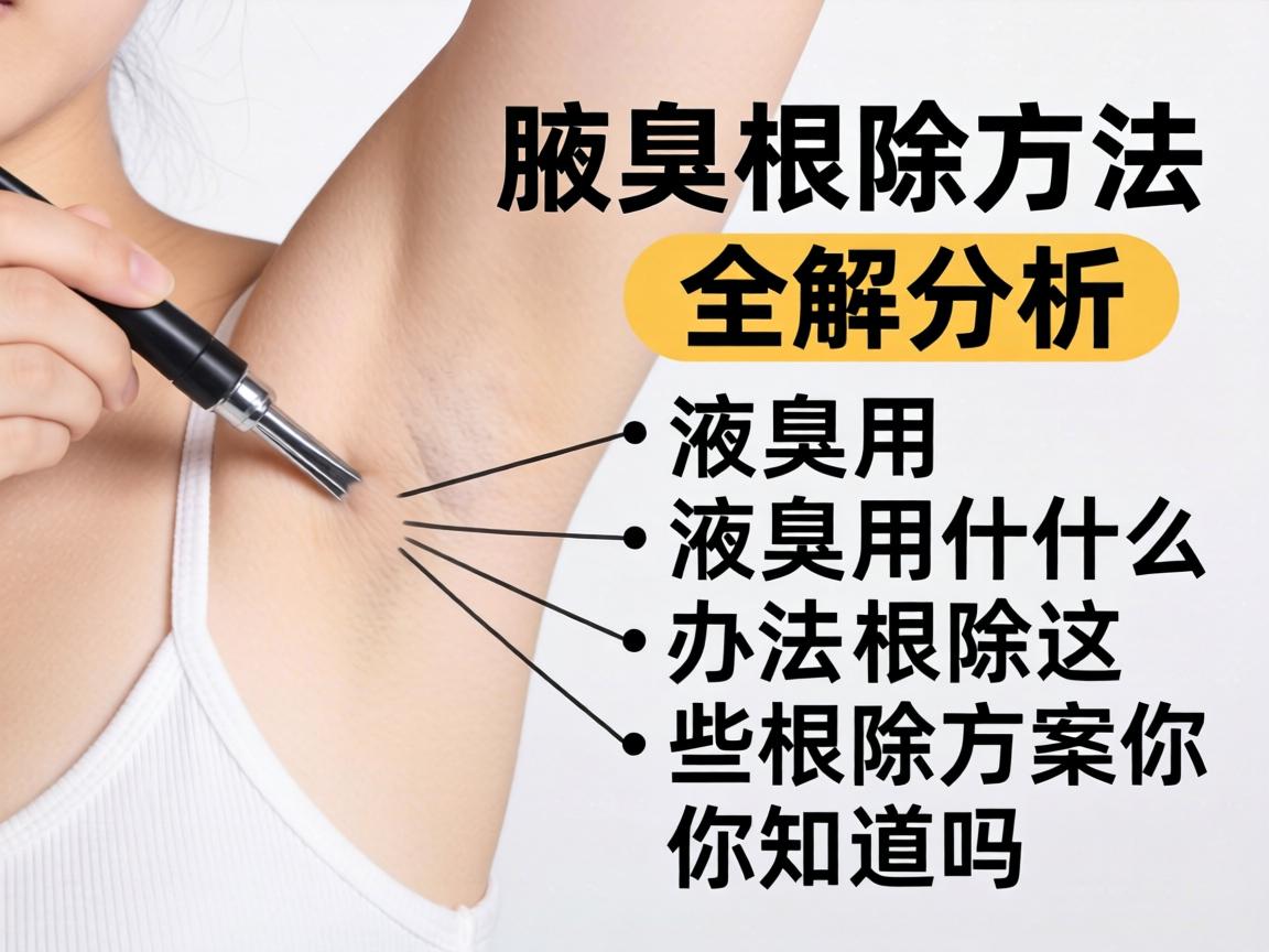腋臭根除方法全解析，液臭用什么办法根除，这些根除方案你知道吗？
