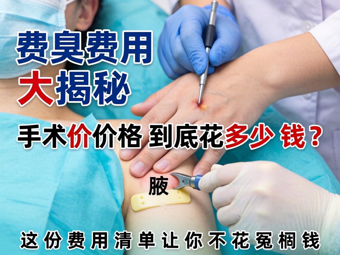 腋臭手术费用大揭秘，手术价格到底花多少钱？这份费用清单让你不花冤枉钱