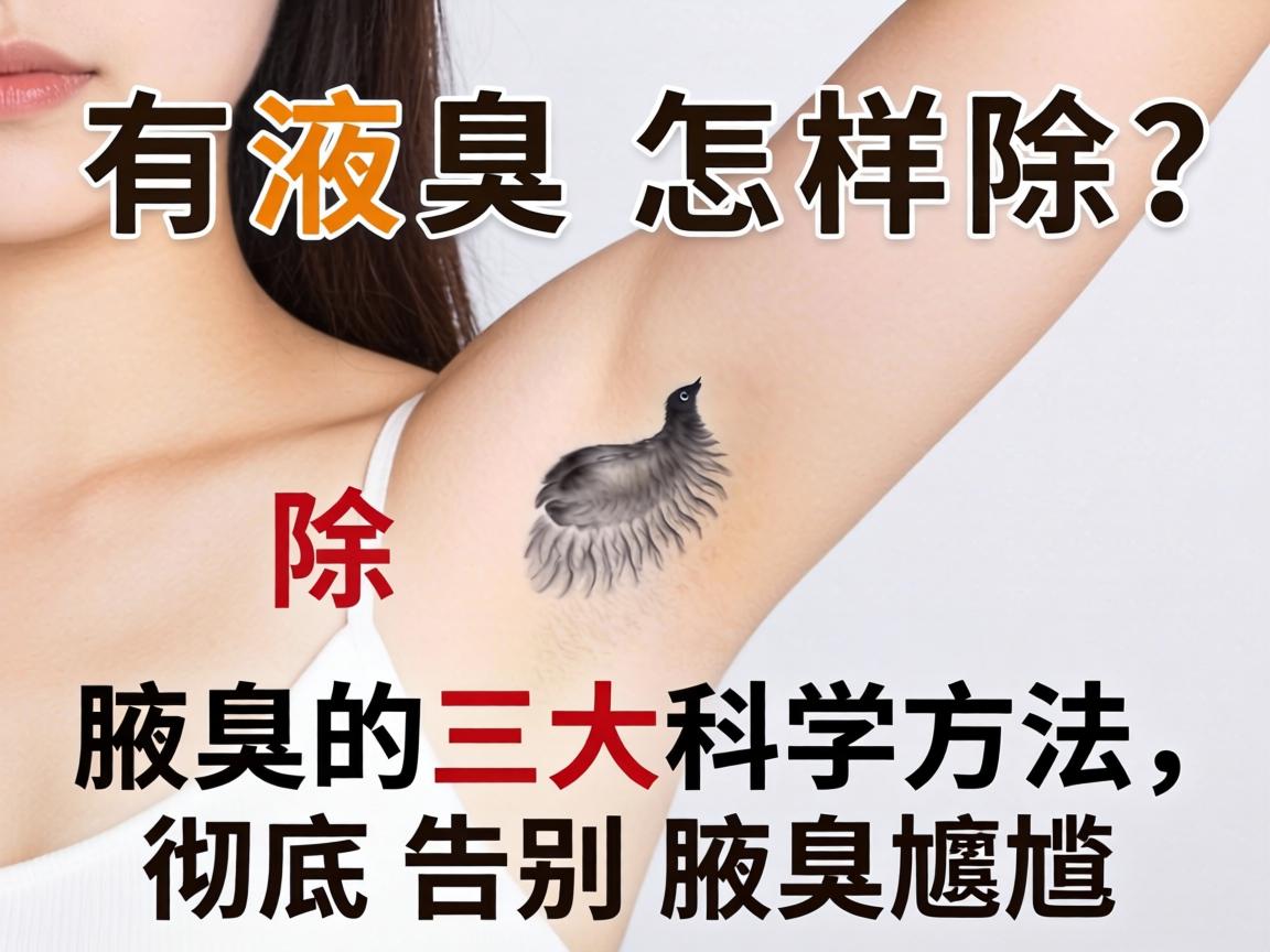 有液臭怎样除？腋臭除臭的三大科学方法，彻底告别腋臭尴尬