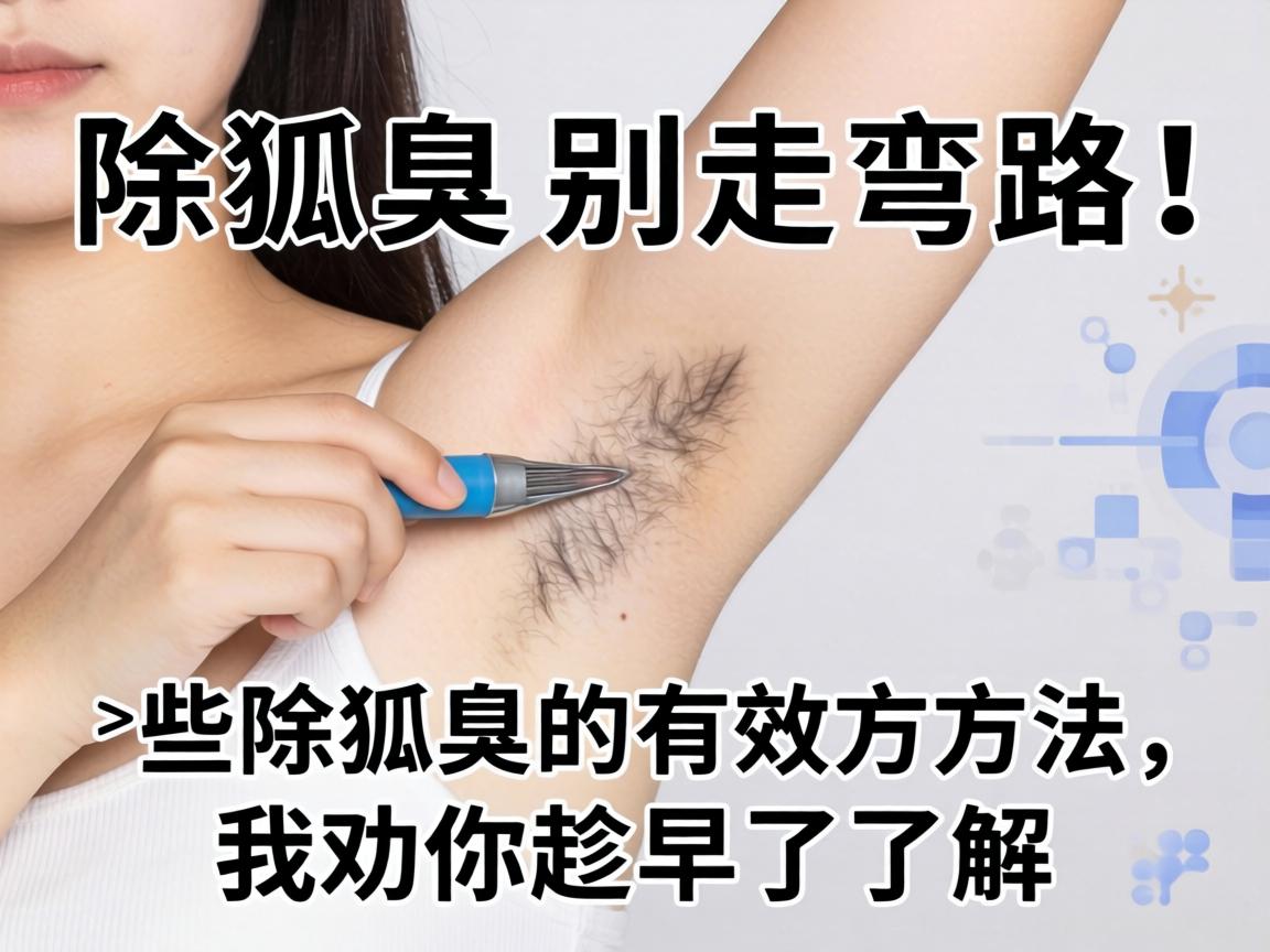 除狐臭别走弯路！这些除狐臭的有效方法，我劝你趁早了解