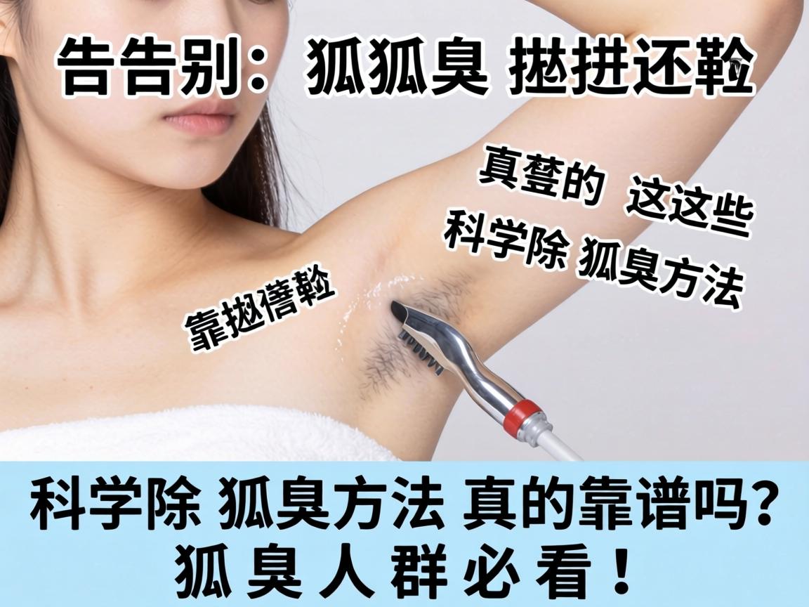 告别狐臭尴尬，这些科学除狐臭方法真的靠谱吗？狐臭人群必看！