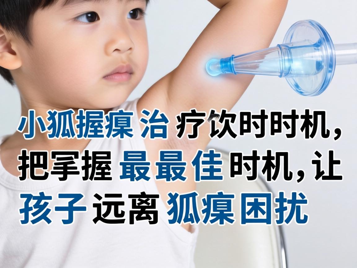 小孩狐臭治疗时机，把握最佳时机，让孩子远离狐臭困扰