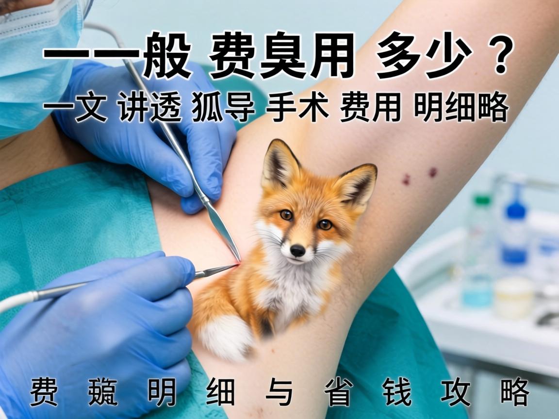狐臭手术一般费用多少？一文讲透狐臭手术费用明细与省钱攻略
