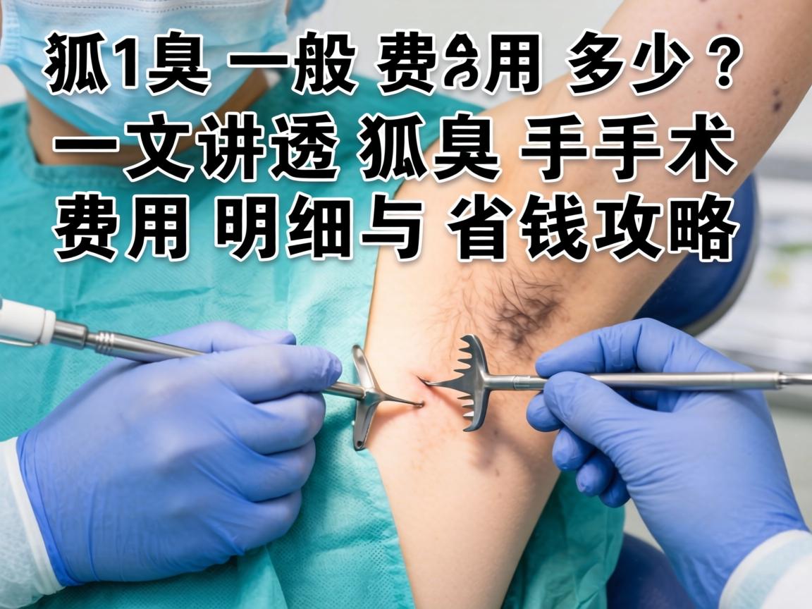 狐臭手术一般费用多少？一文讲透狐臭手术费用明细与省钱攻略