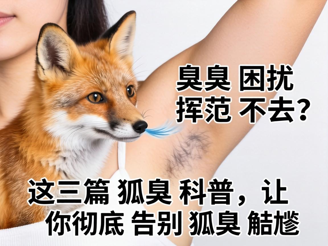 狐臭困扰挥之不去？这篇狐臭科普，让你彻底告别狐臭尴尬