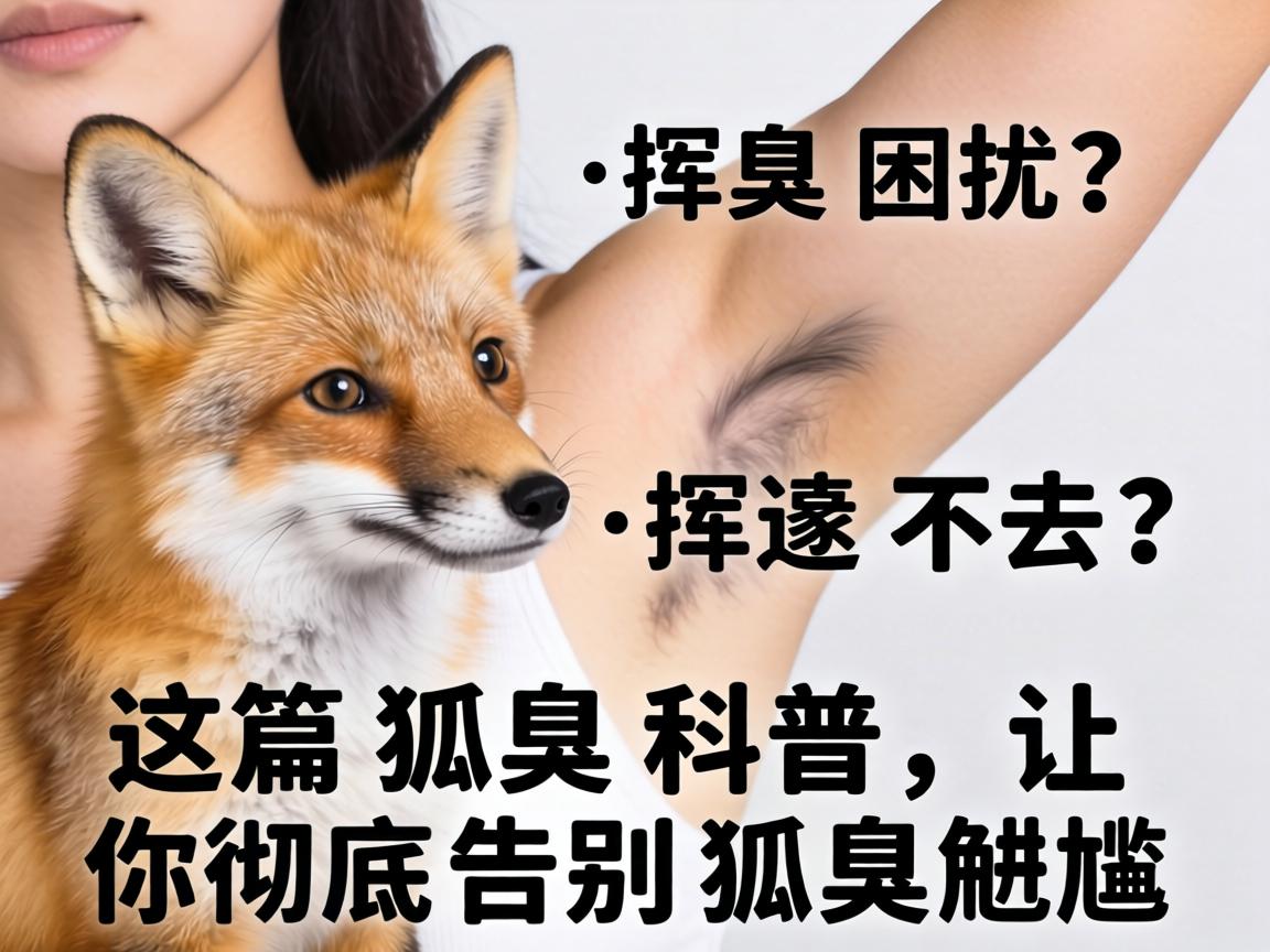 狐臭困扰挥之不去？这篇狐臭科普，让你彻底告别狐臭尴尬